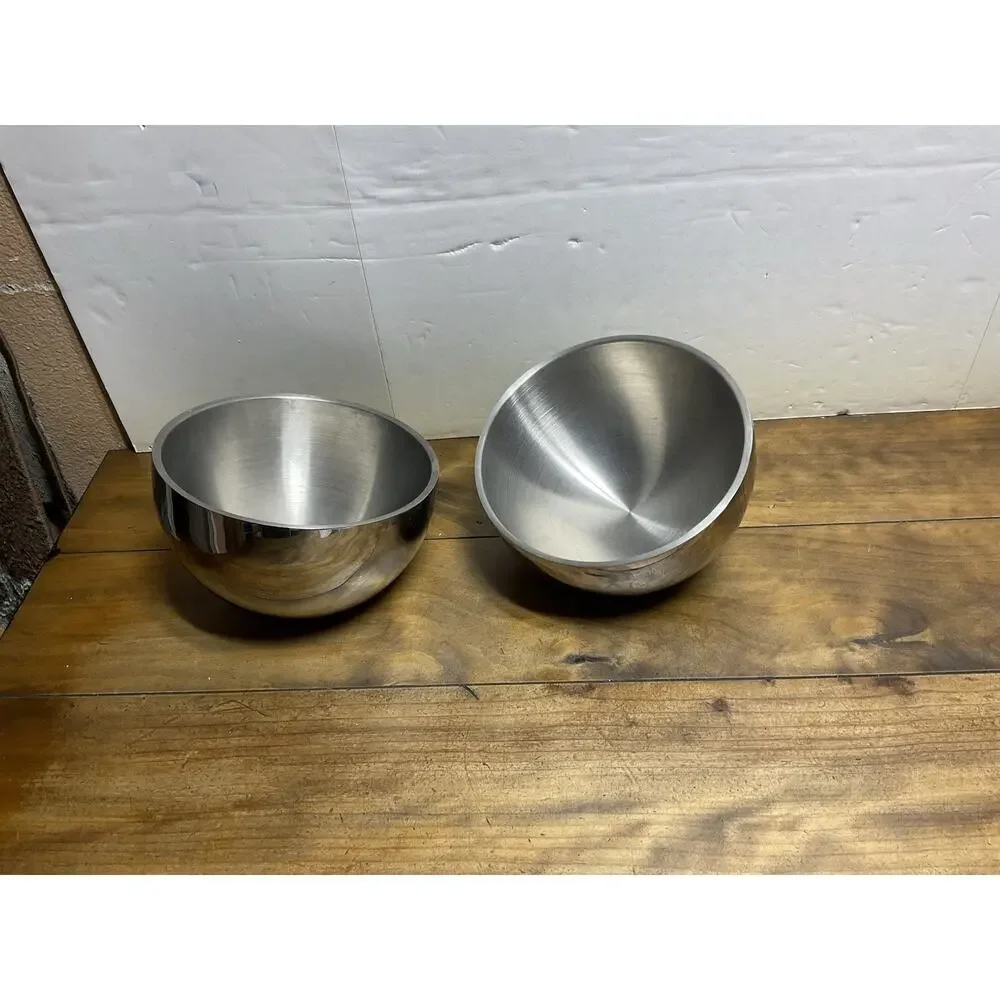 Vollrath 47651 Angled Double Wall Serving Bowl Stainless Steel 1.9 Quarts 2